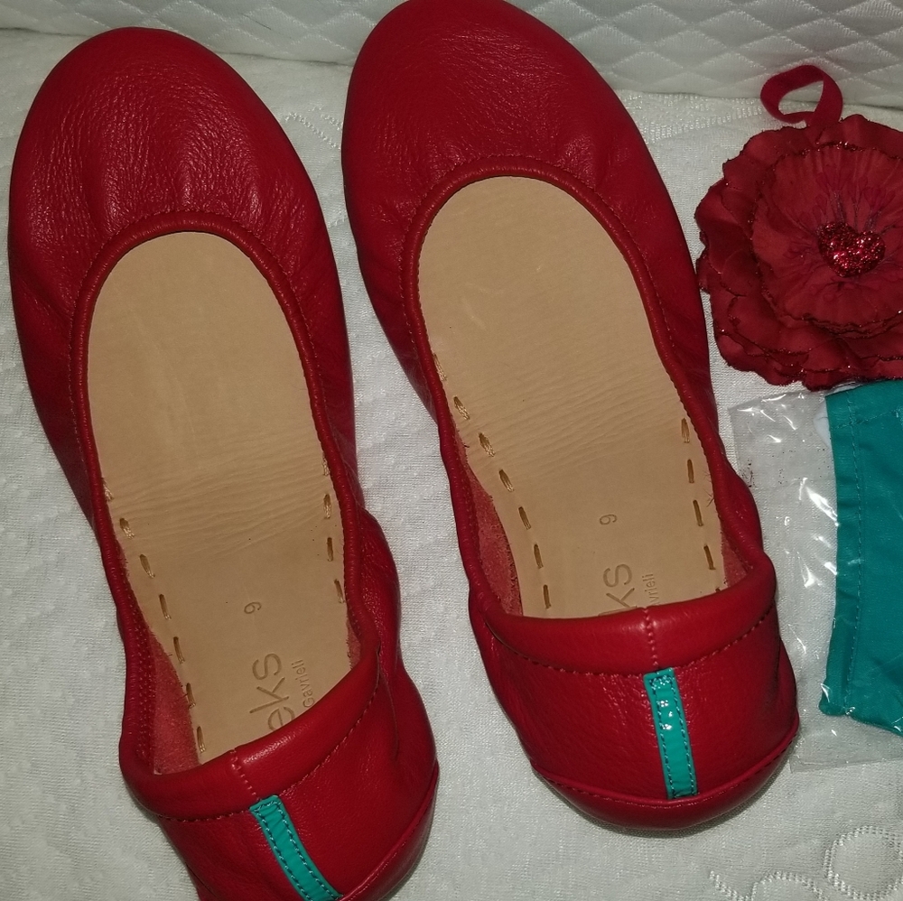 True Love Red Tieks 9